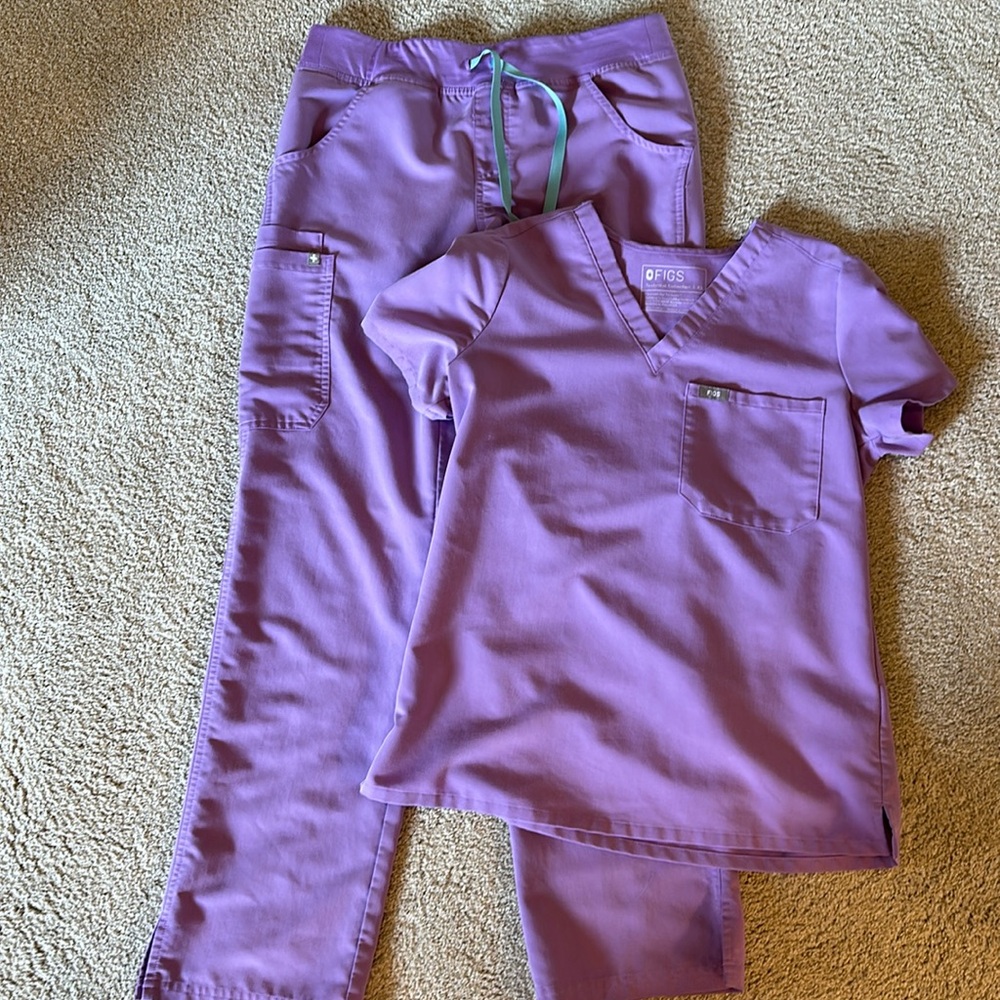 Figs scrub set, xs top, s bottoms